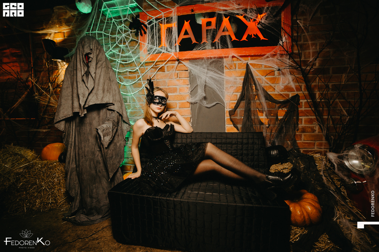 Halloween от модельного агенства YA Models в клубе "Гараж" 24