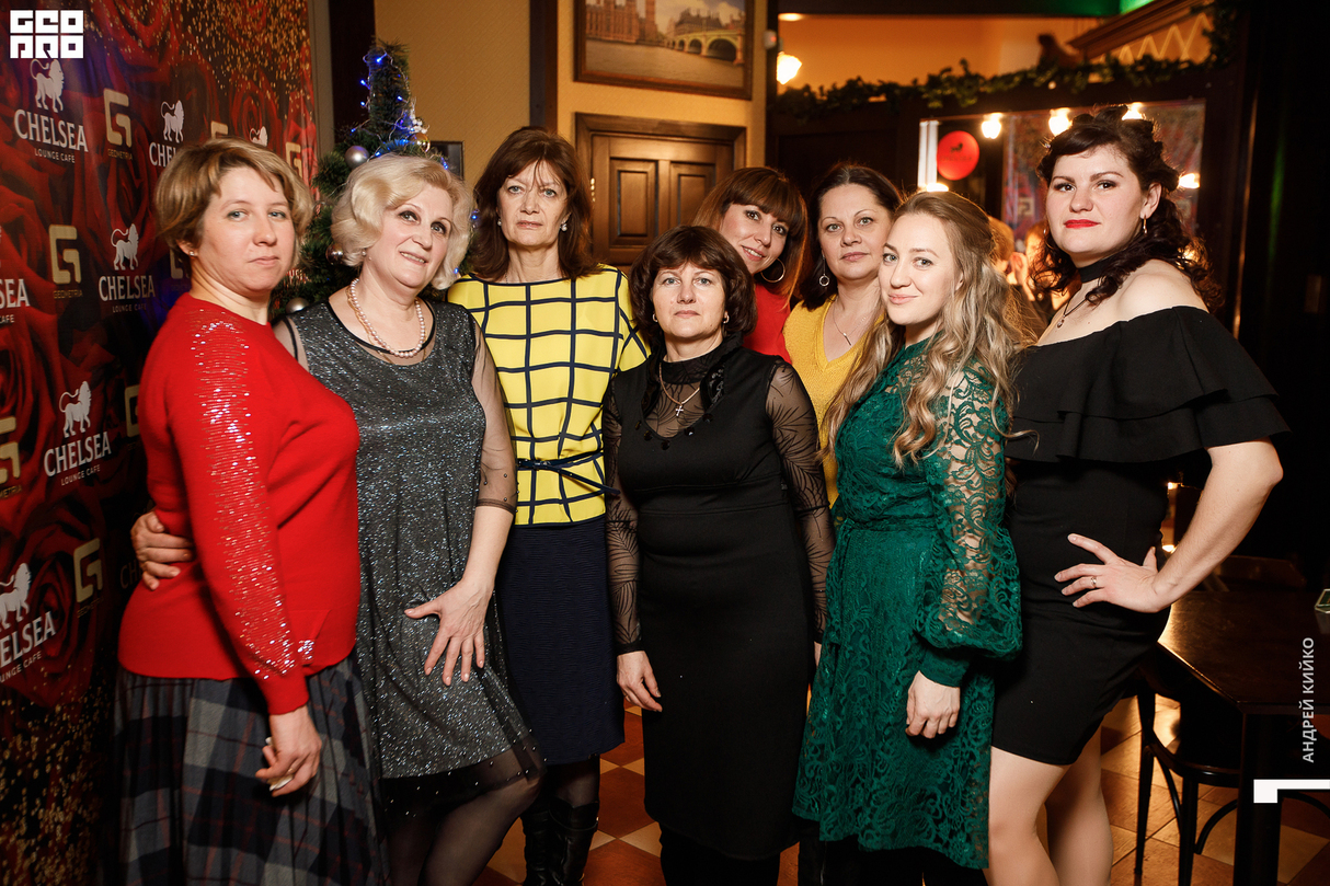 Новогодний корпоратив в Lounge-cafe  Chelsea 13
