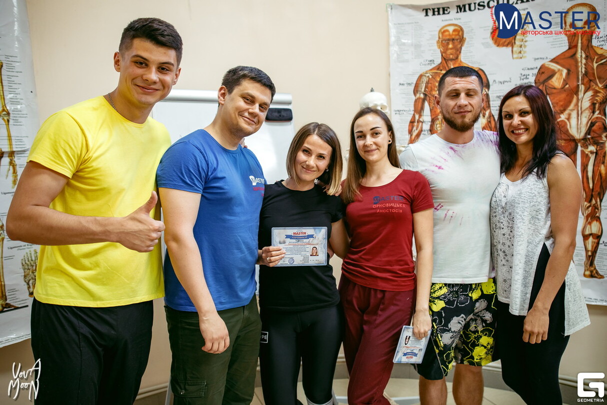 Школа масажу "Master" - Випускне заняття 8