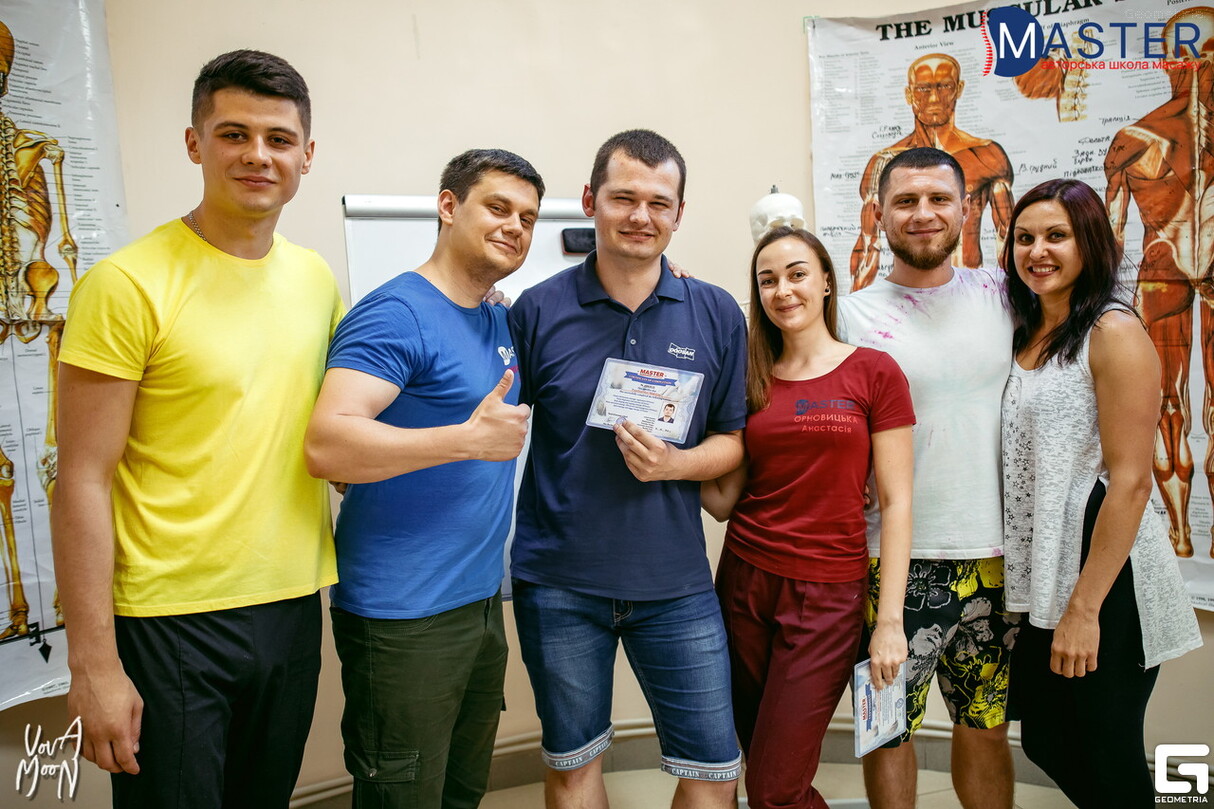 Школа масажу "Master" - Випускне заняття 10