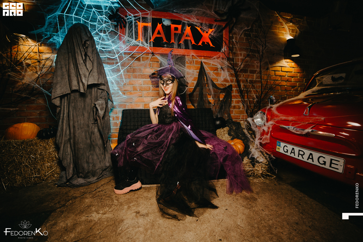 Halloween от модельного агенства YA Models в клубе "Гараж" 30