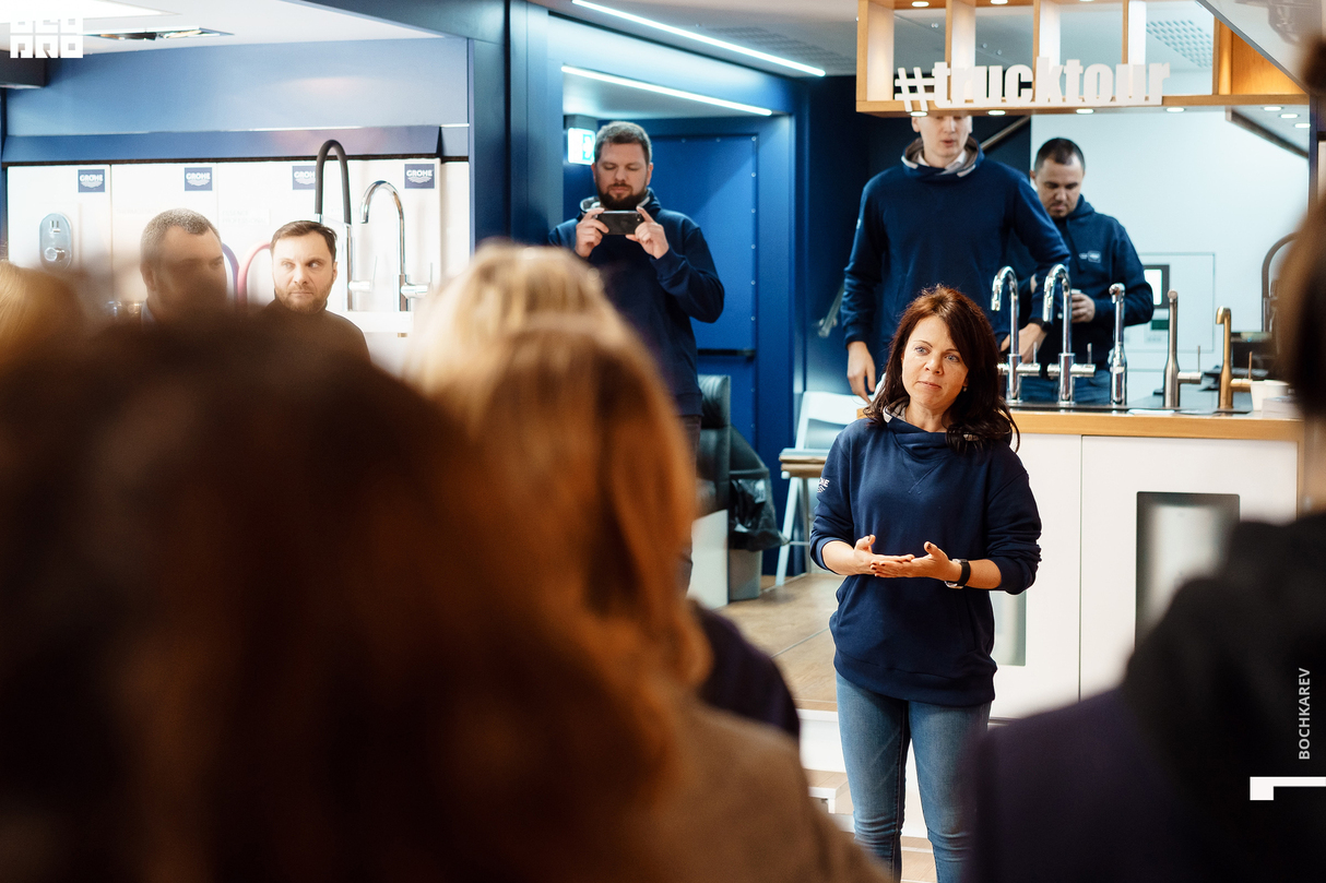 GROHE TRUCK TOUR 2020 В САЛОНЕ БОМОНД 12