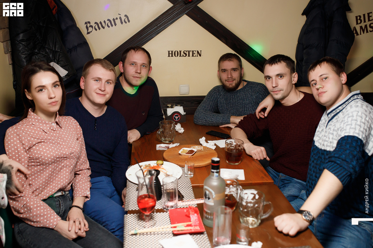Новогодний корпоратив в Pub Бочка 19