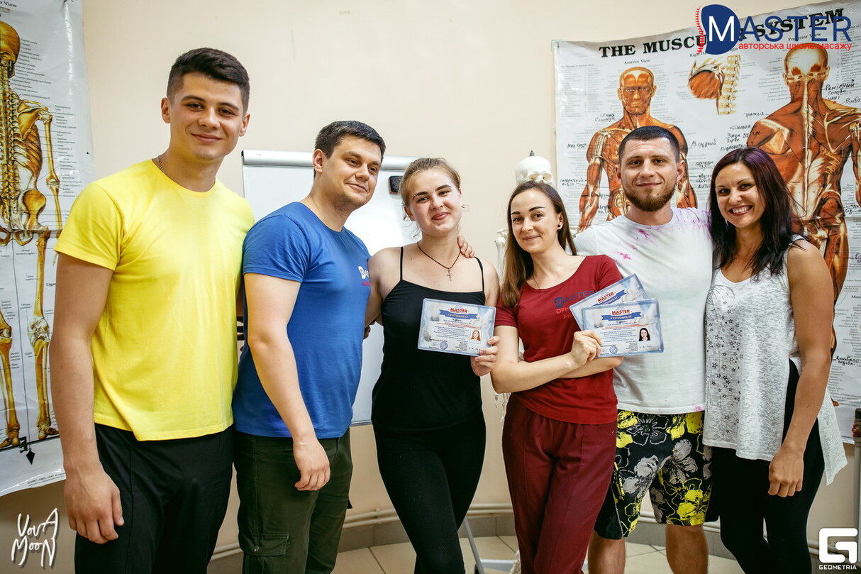Школа масажу "Master" - Випускне заняття 7