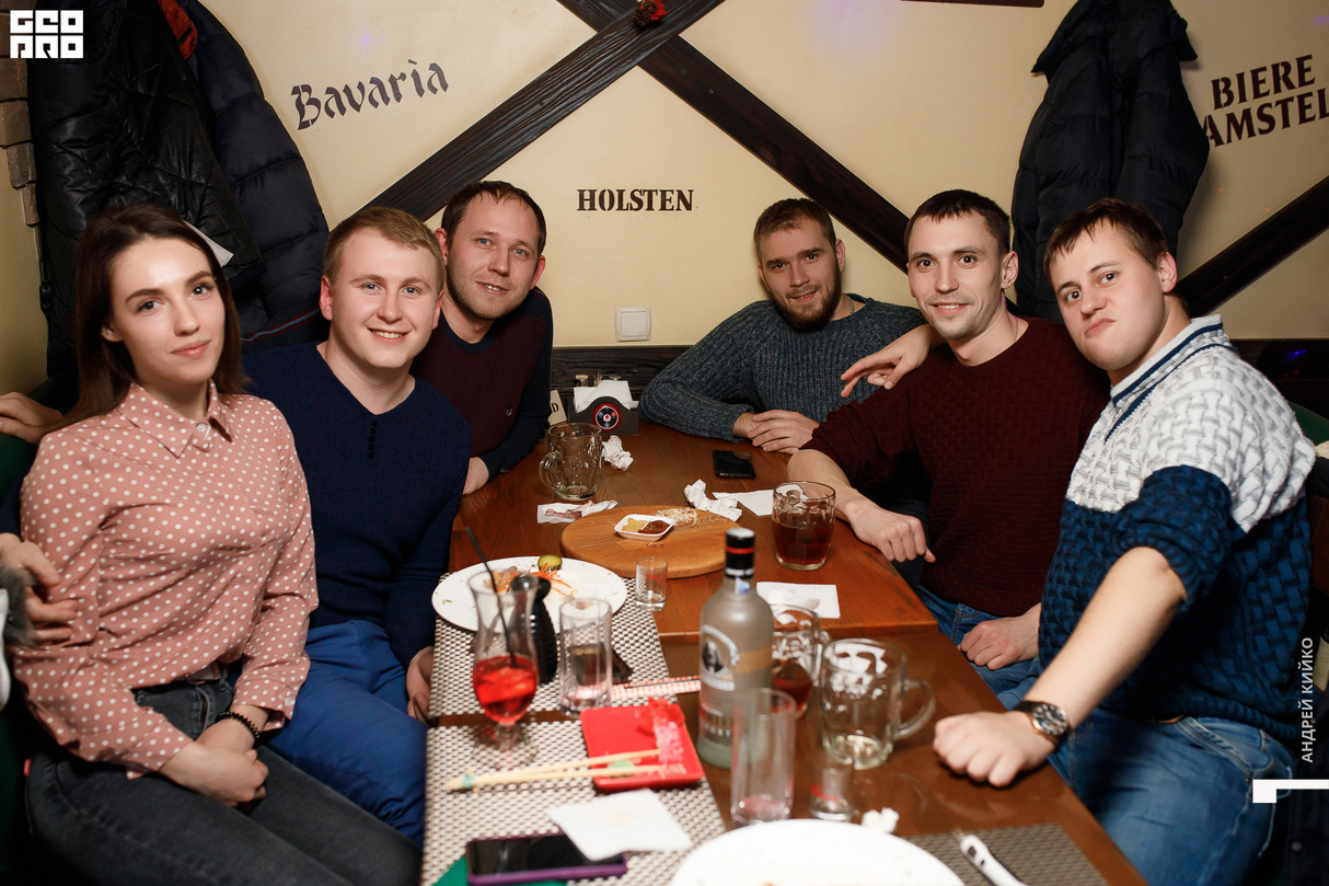 Новогодний корпоратив в Pub Бочка 20