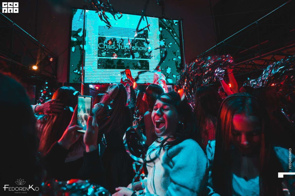 Child_fun_show вечеринка для подростков “Snow Party” 26