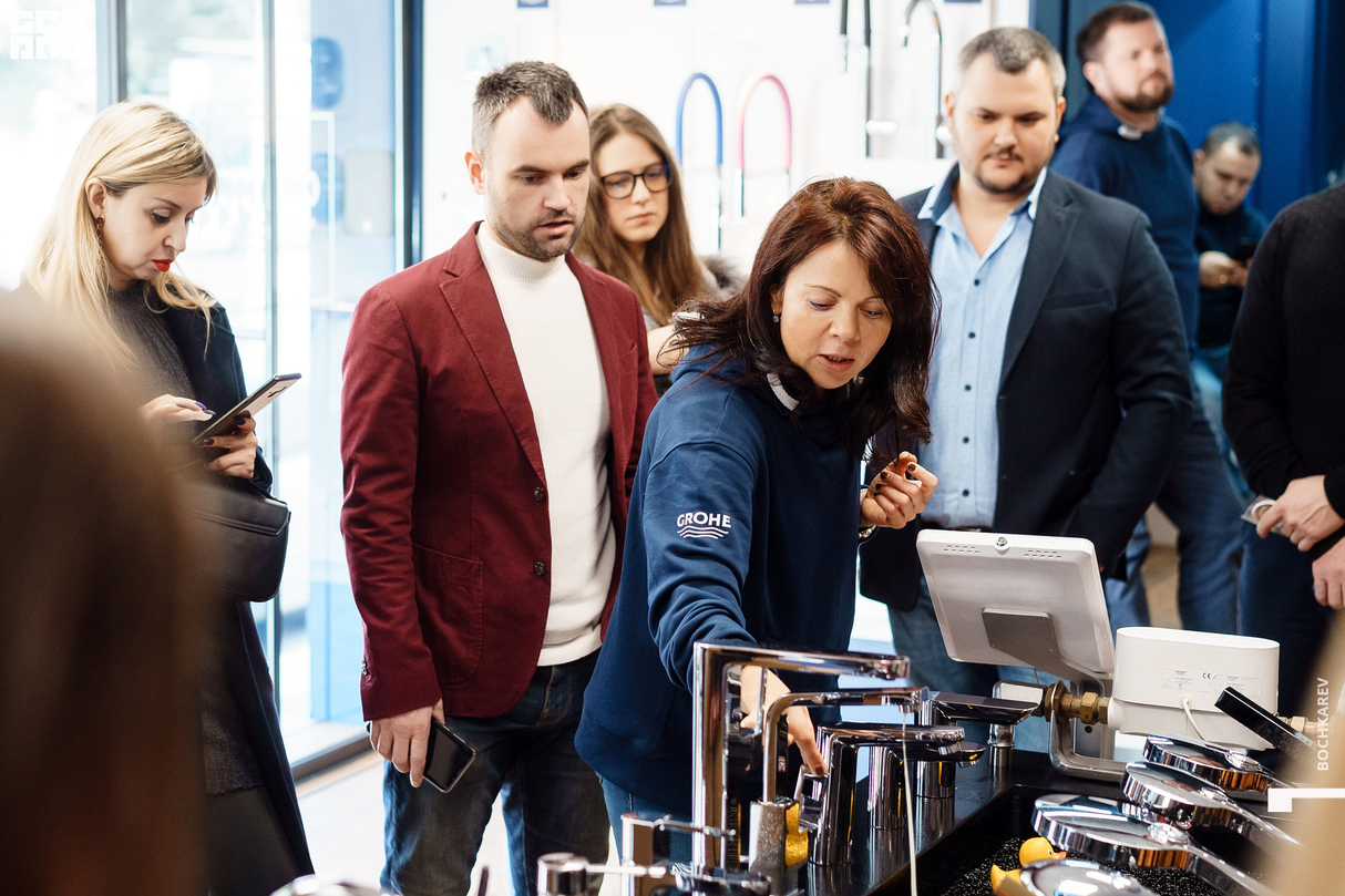GROHE TRUCK TOUR 2020 В САЛОНЕ БОМОНД 22