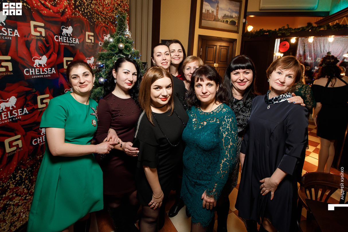 Новогодний корпоратив в Lounge-cafe  Chelsea 27
