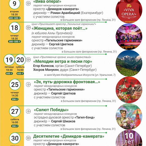 Филармонический апрель