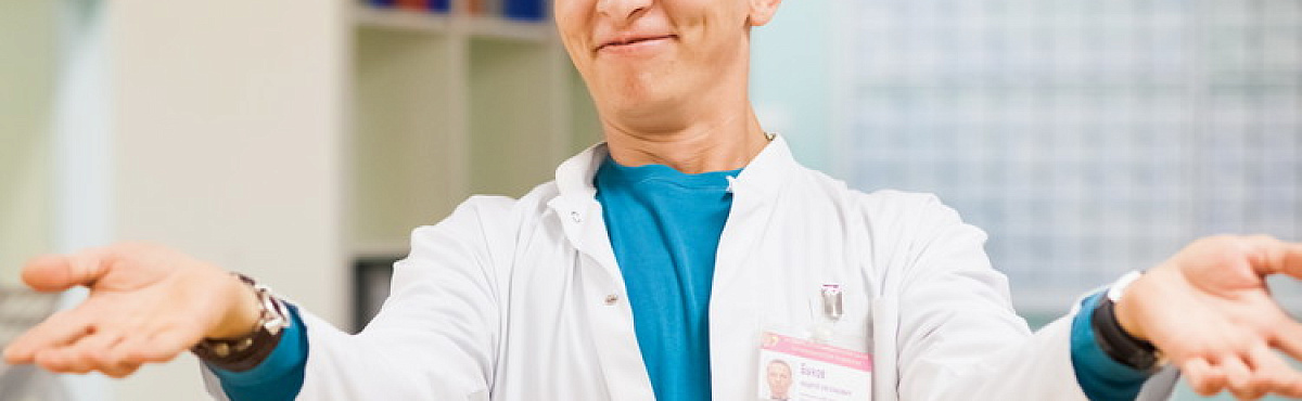 Предпремьерный показ сериала «Интерны».