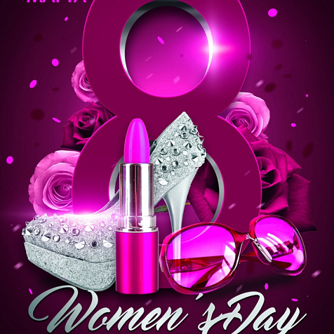 8 Марта  в кафе Chelsea