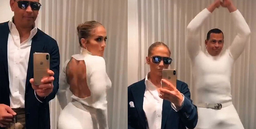 Новый тренд: парни меняются с девушками одеждой и танцуют