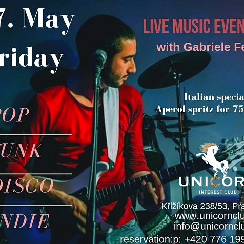 Live music evening at Unicorn