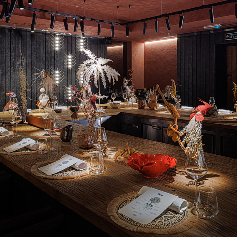 Гастрономический театр в IKRA