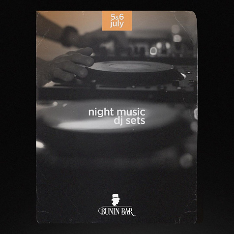 Night music. Dj sets