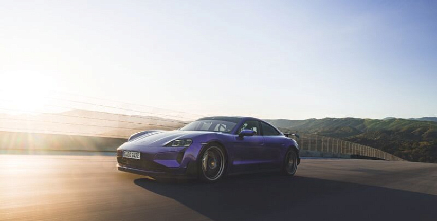 Porsche представил свой самый быстрый электрокар — Taycan Turbo GT