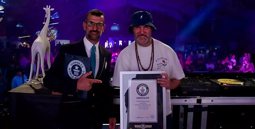 В Италии диджей играл в клубе 10 дней и установил мировой рекорд