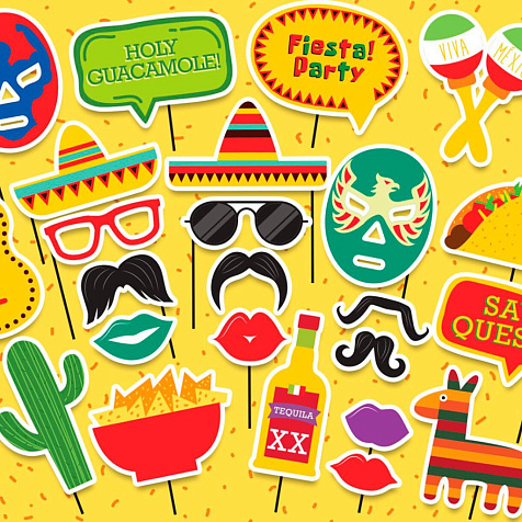 Мексиканская вечеринка на крыше города 