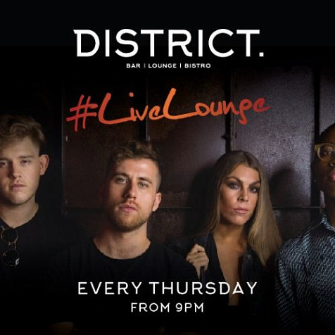 Live Lounge with Red Light