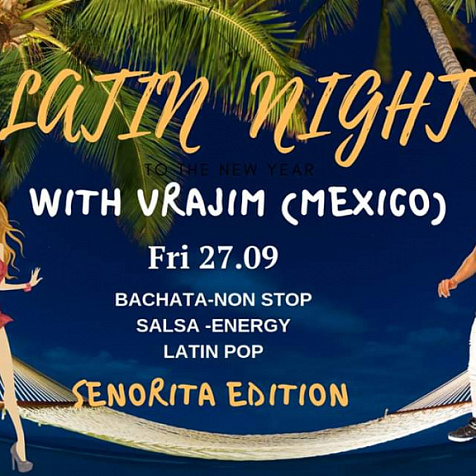 Latino Night with Vrajim (Mexico) at Nebe Kremencova