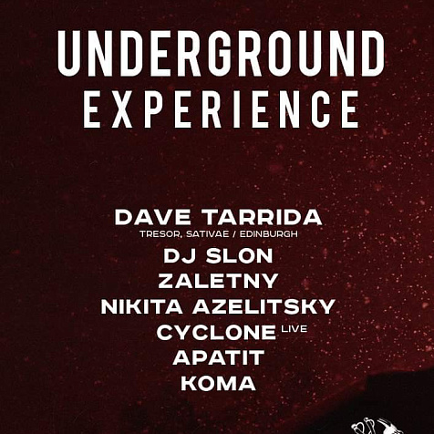  UNDERGROUND EXPERIENCE. MOSAIQUE