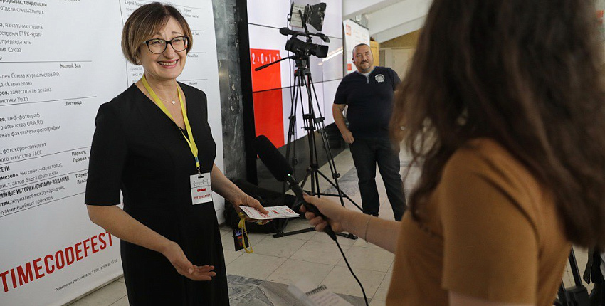 Ирина Росинская, организатор фестиваля молодёжной журналистики TIMECODE