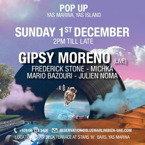 Blue Marlin Ibiza UAE Race Day Takeover