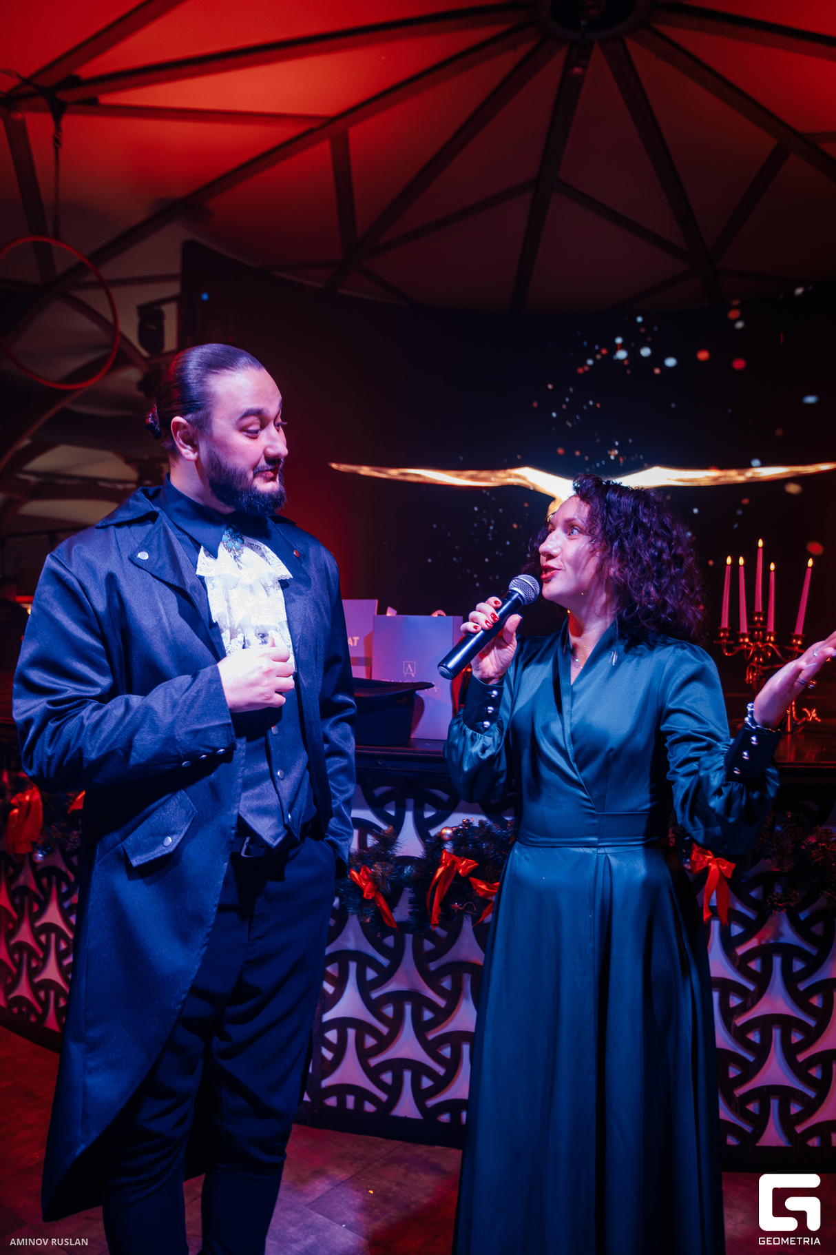 Новогодняя шоу-программа MAGIC TIME в PTIZZA BAR 14